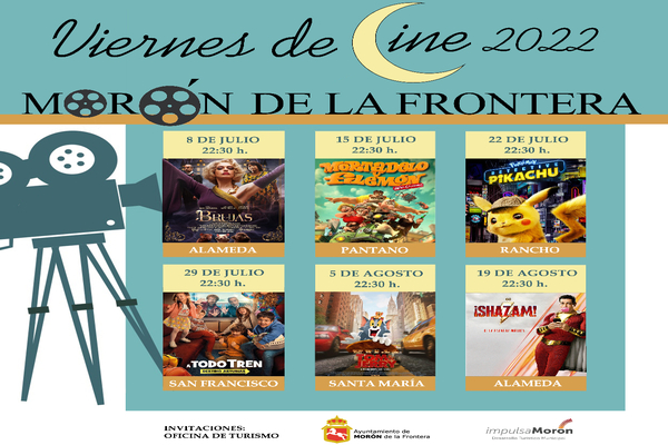 VIERNES DE CINE. VERANO 2022