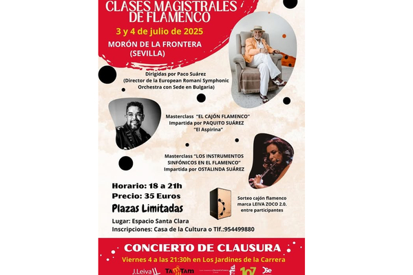 CLASES MAGISTRALES DE FLAMENCO