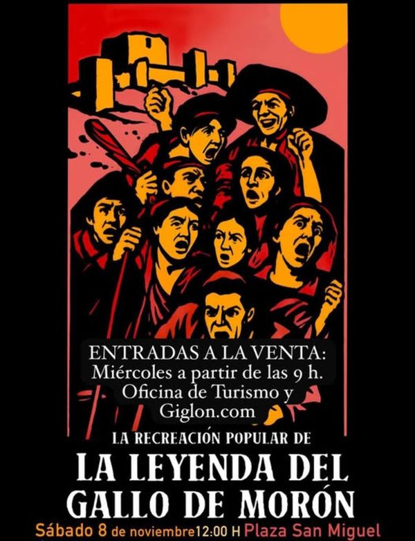 RECREACIÓN POPULAR DE LA LEYENDA DEL GALLO DE MORÓN
